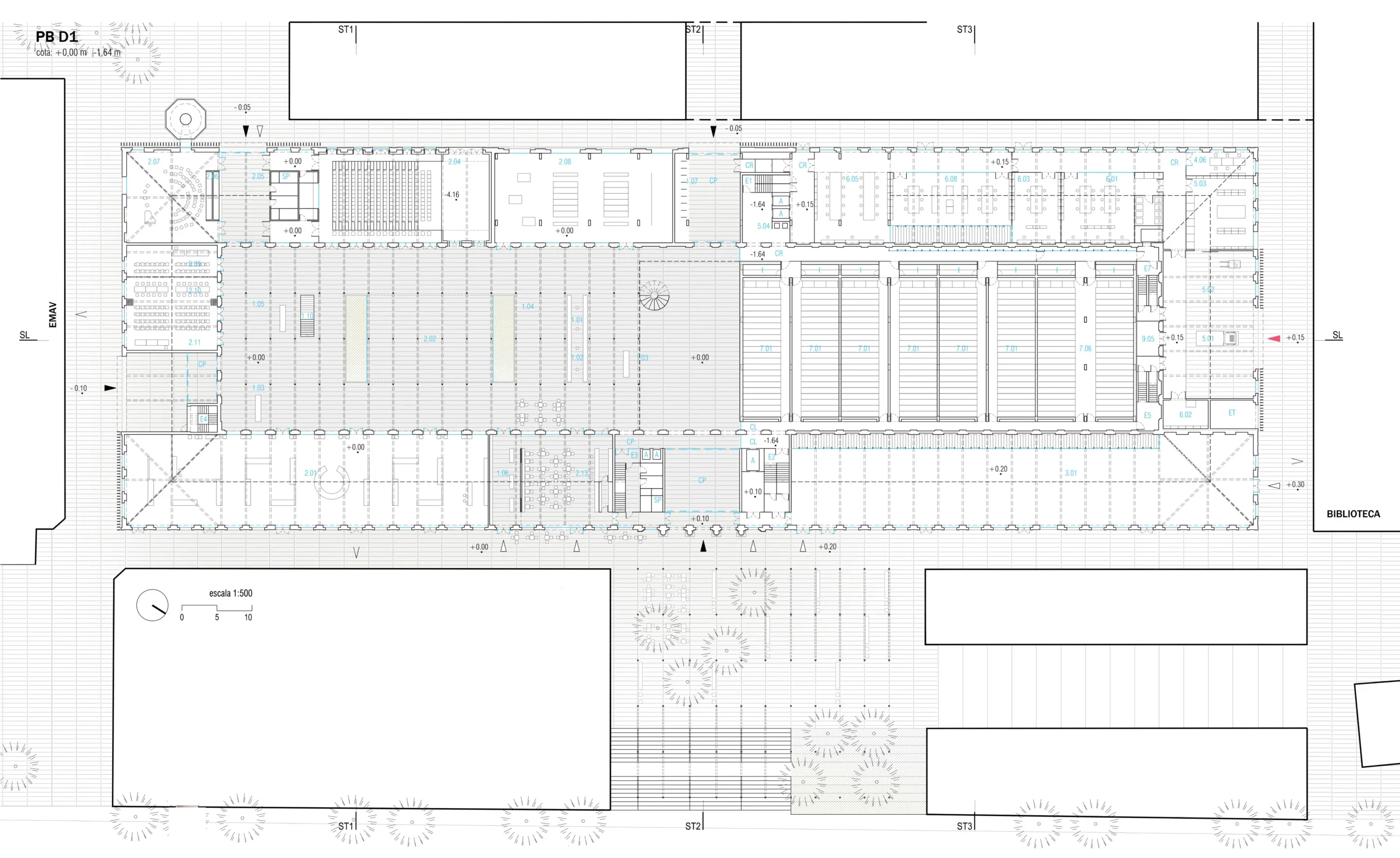 Arxiu ciutat de barcelona. Estudi d'arquitectura Ramon Valls