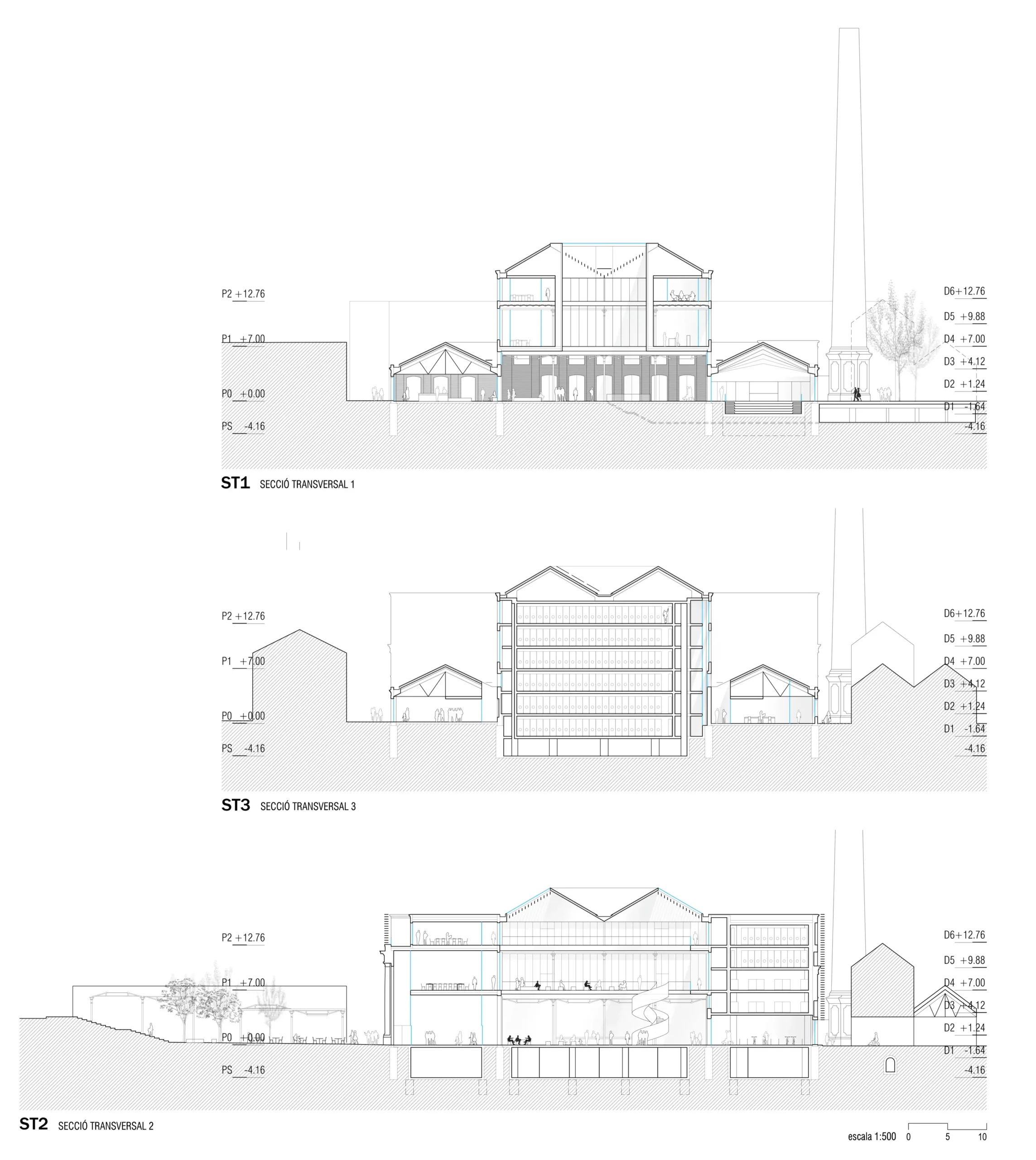 Arxiu ciutat de barcelona. Estudi d'arquitectura Ramon Valls