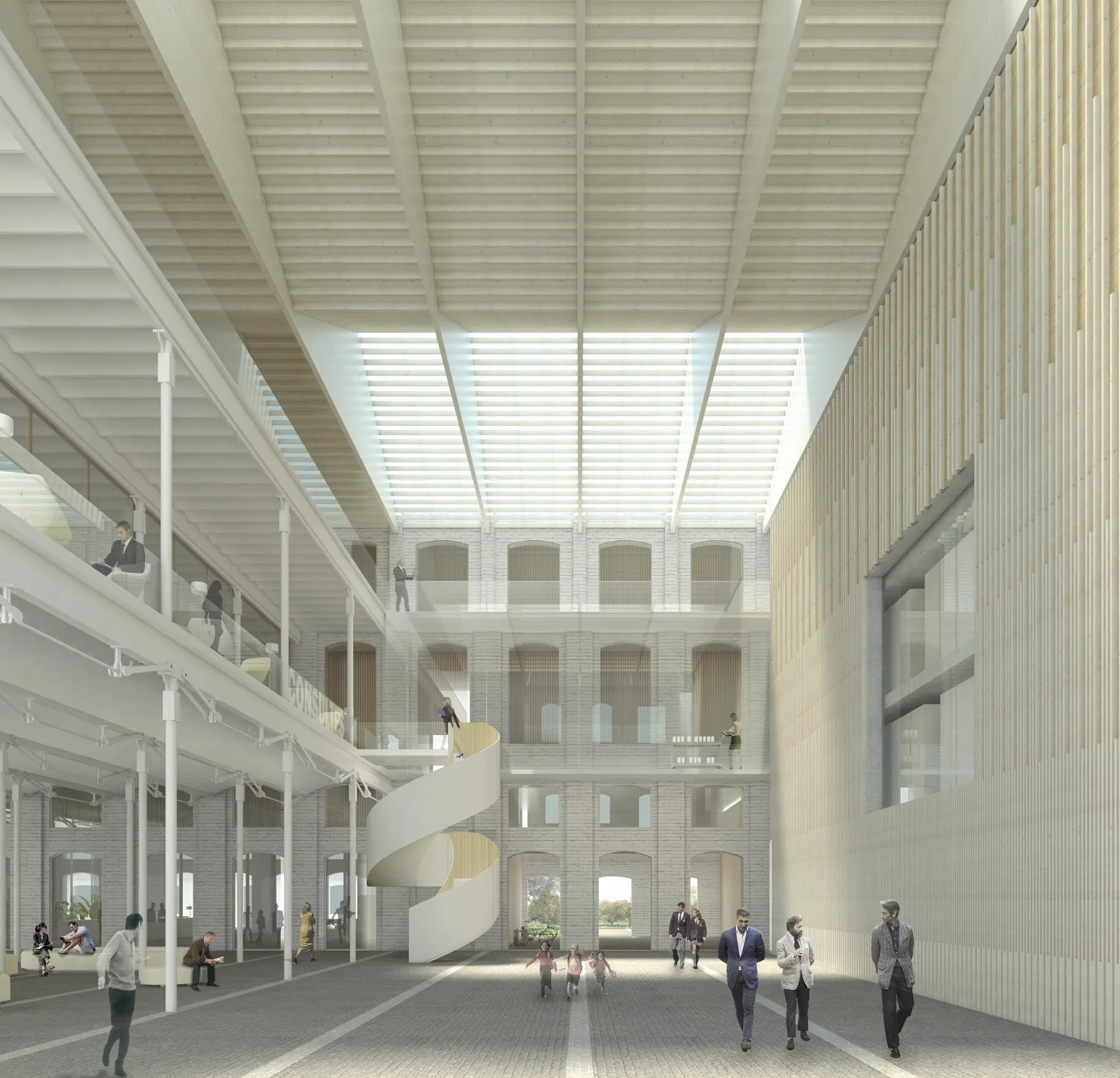 Arxiu ciutat de barcelona. Estudi d'arquitectura Ramon Valls