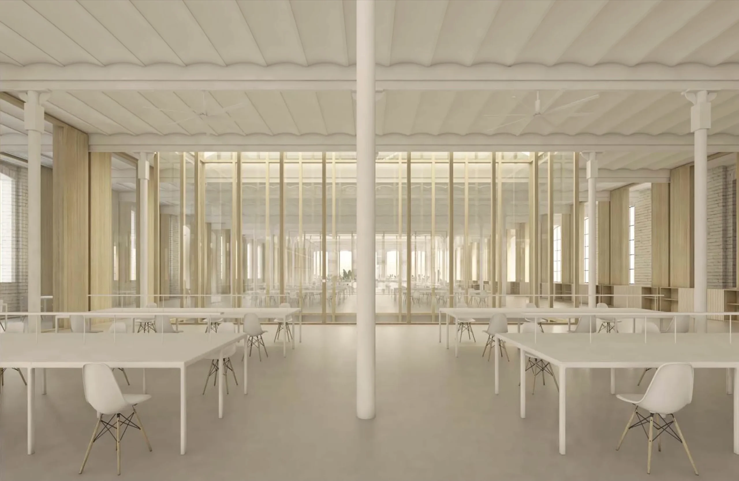 Arxiu ciutat de barcelona. Estudi d'arquitectura Ramon Valls