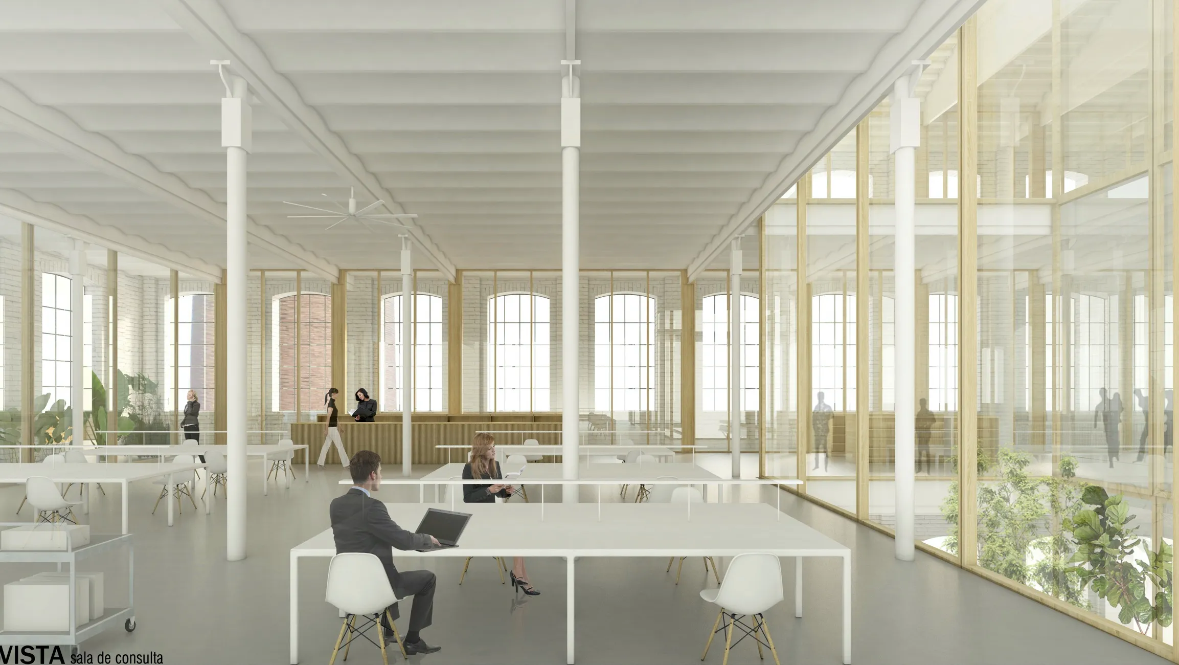 Arxiu ciutat de barcelona. Estudi d'arquitectura Ramon Valls