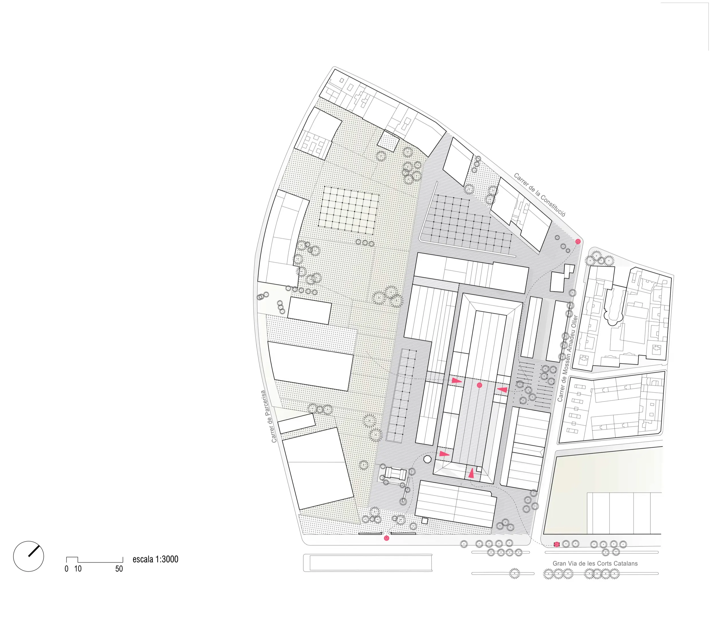 Arxiu ciutat de barcelona. Estudi d'arquitectura Ramon Valls