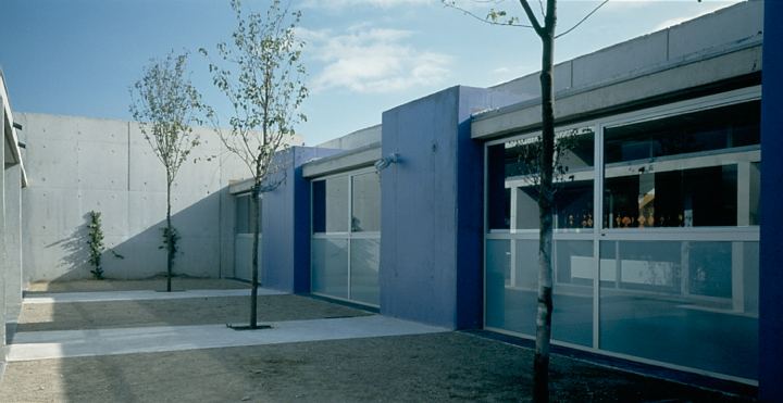 ceip santa creu a calafell. Estudi d'arquitectura Ramon Valls