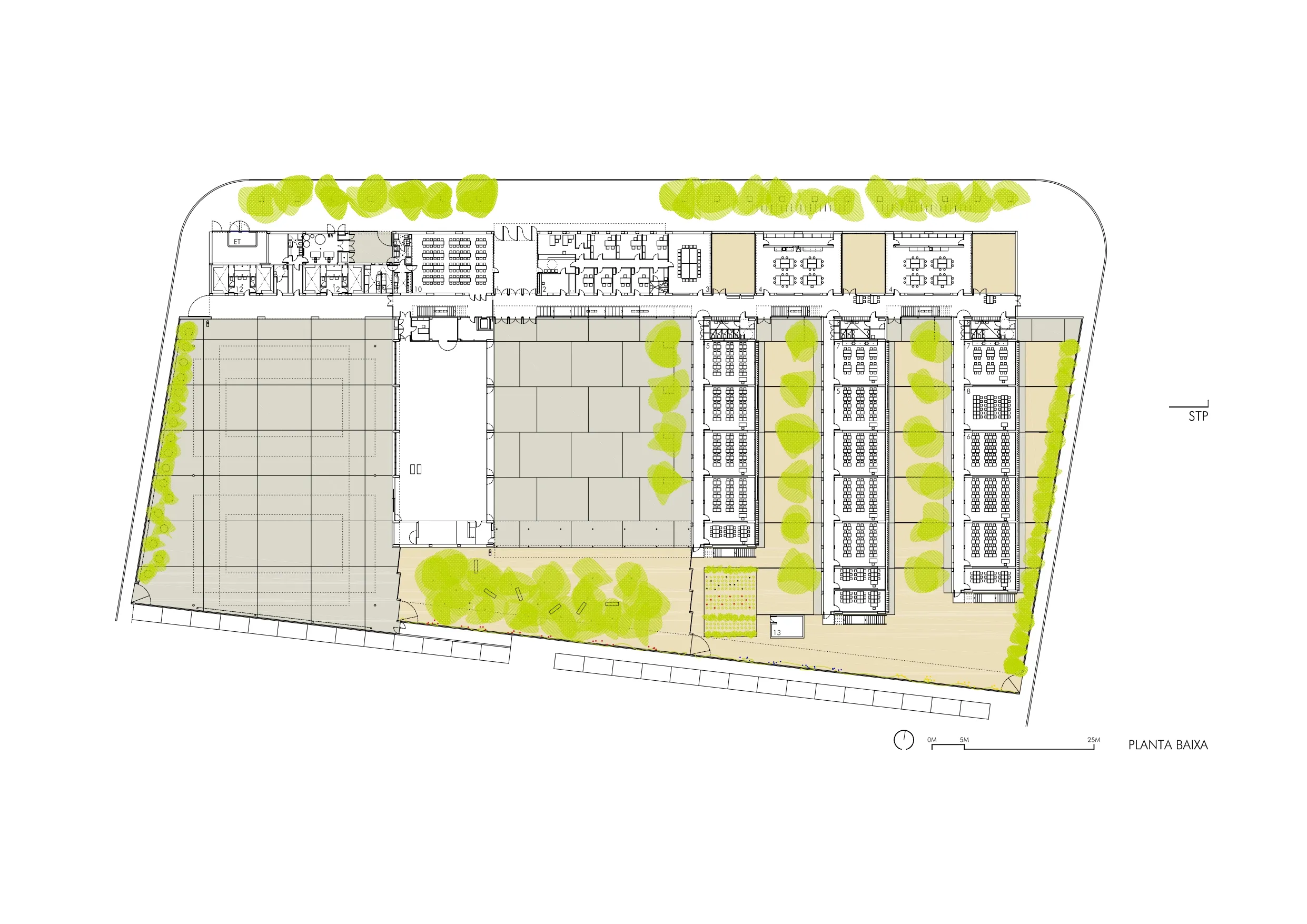 institut ernest lluch i martí. Estudi d'arquitectura Ramon Valls