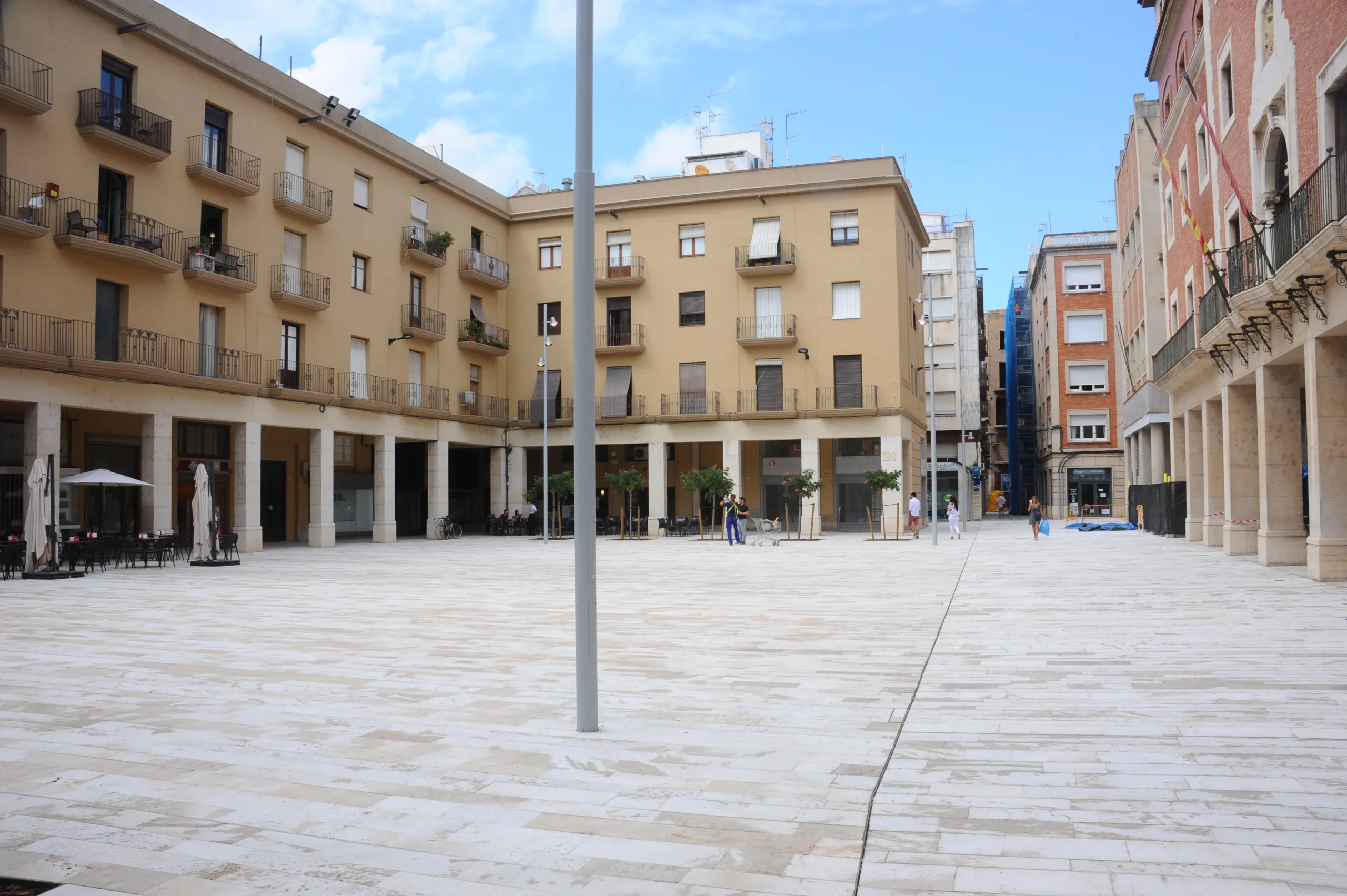Plaça de l'Ajuntament de Tortosa. Estudi d'arquitectura Ramon Valls