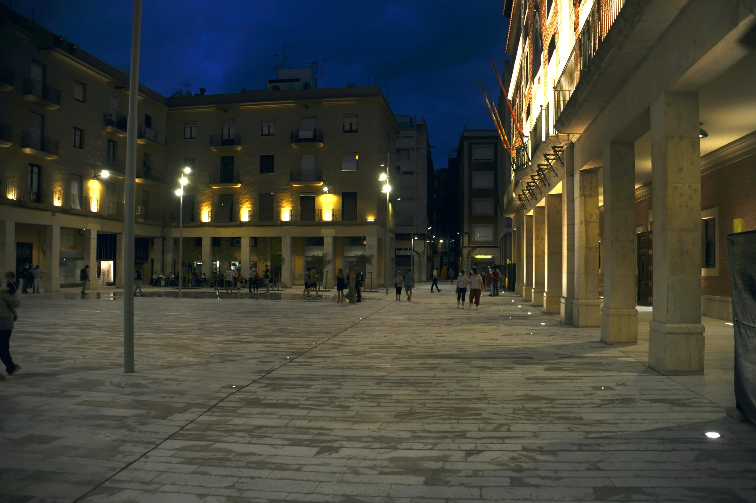 Plaça de l'Ajuntament de Tortosa. Estudi d'arquitectura Ramon Valls
