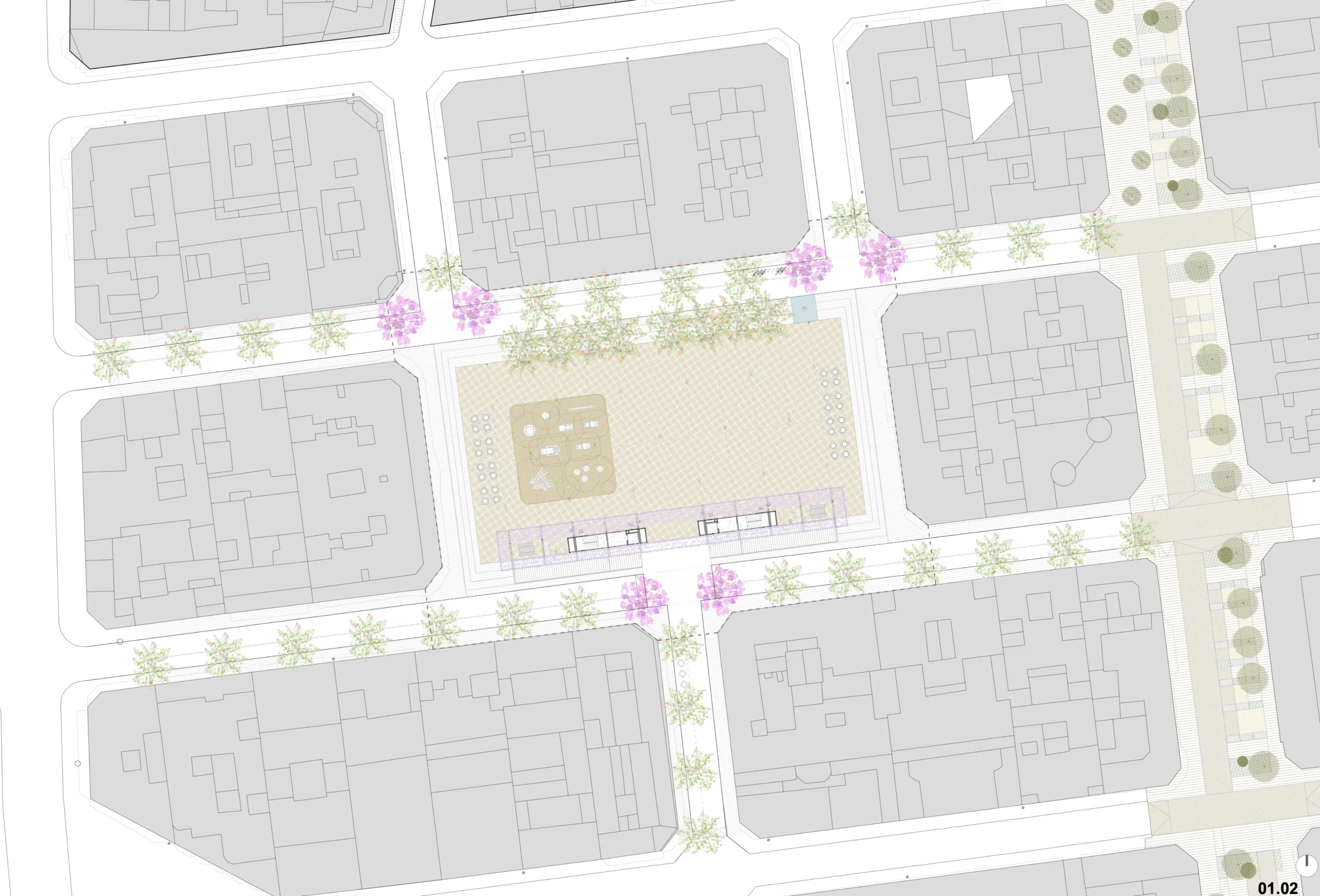 Plaça alfons XII tortosa. Estudi d'arquitectura Ramon Valls